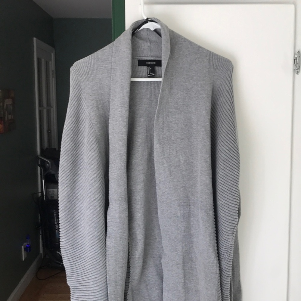 Size large forever 21 longline sweater